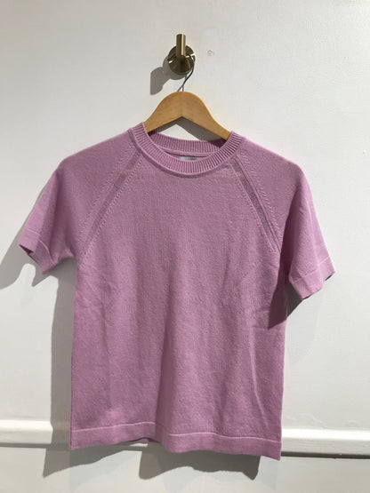 Pull Barrie mauve T.S Neuf