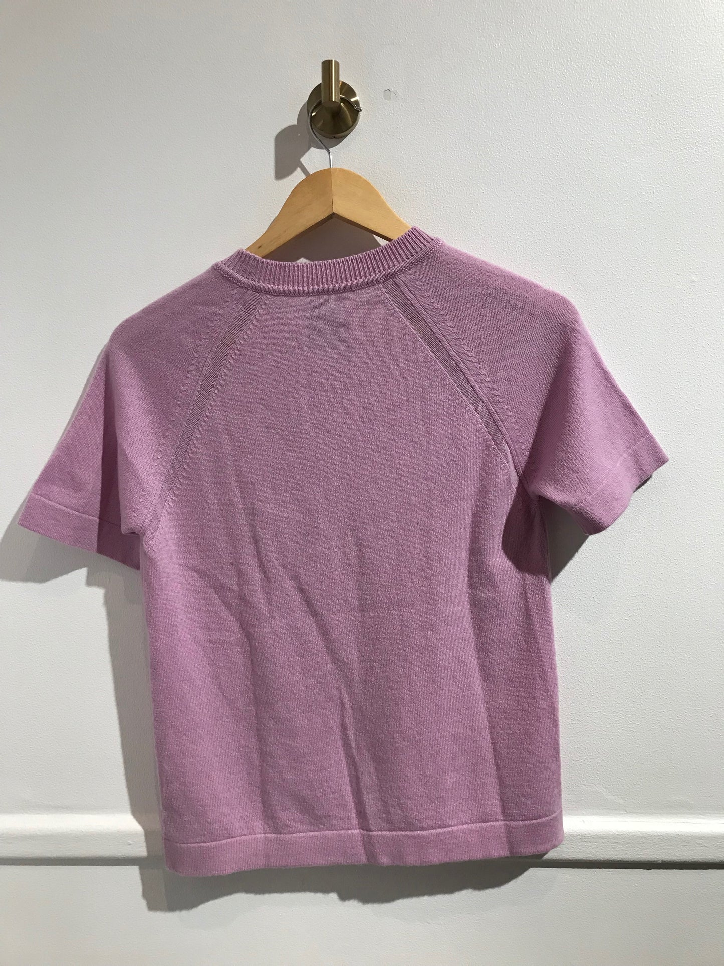 Pull Barrie mauve T.S NEUF