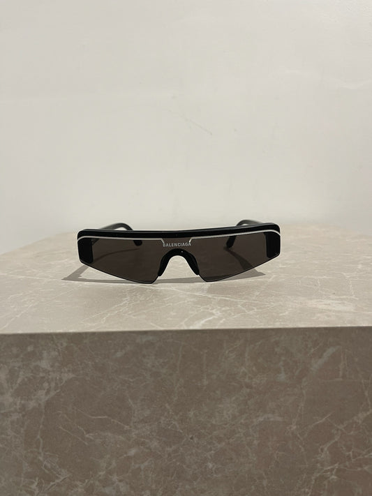Lunettes de soleil Balenciaga noires