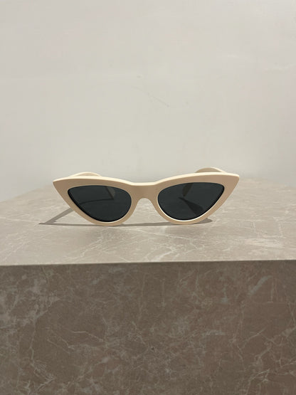 Lunettes de soleil Celine blanches