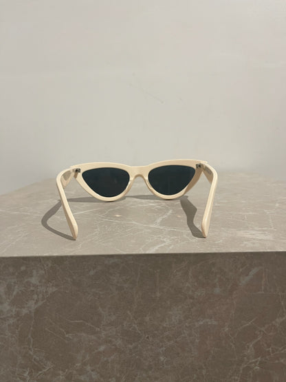Lunettes de soleil Celine blanches