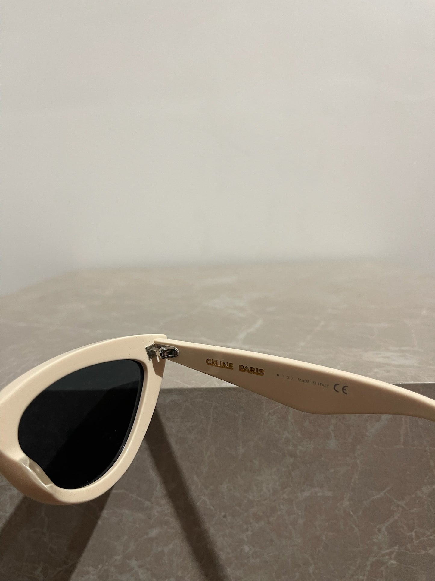 Lunettes de soleil Celine blanches