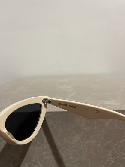 Lunettes de soleil Celine blanches