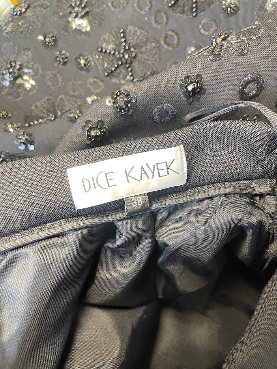 Jupe Dice Kayek noire T.38