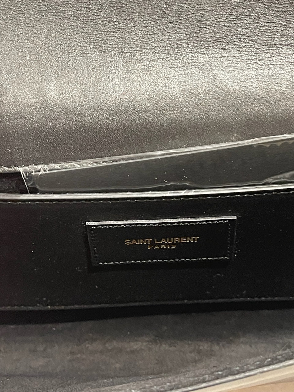 Pochette Saint Laurent noire