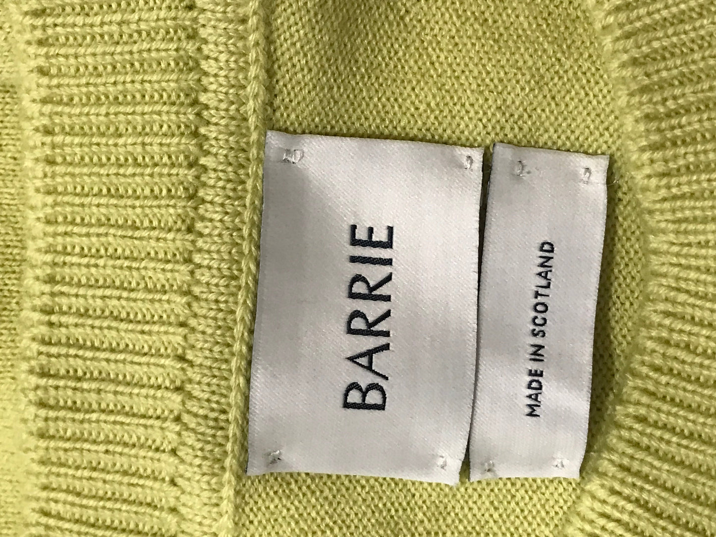 Pull Barrie vert T.M Neuf