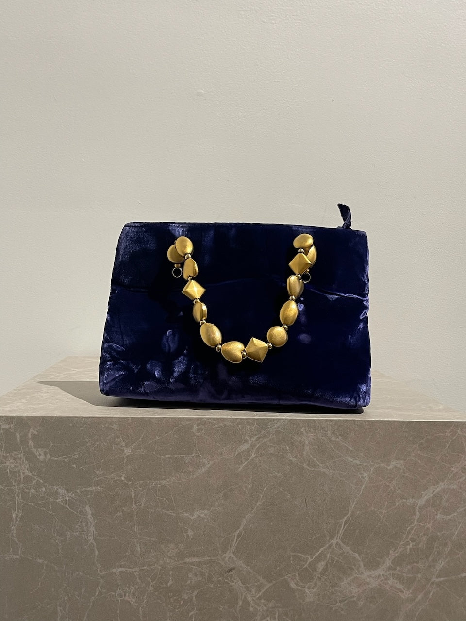 Sac Versace velours violet