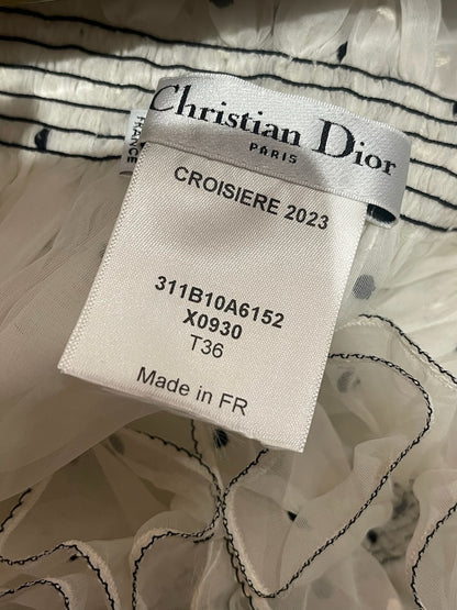 Top Dior blanc T.36