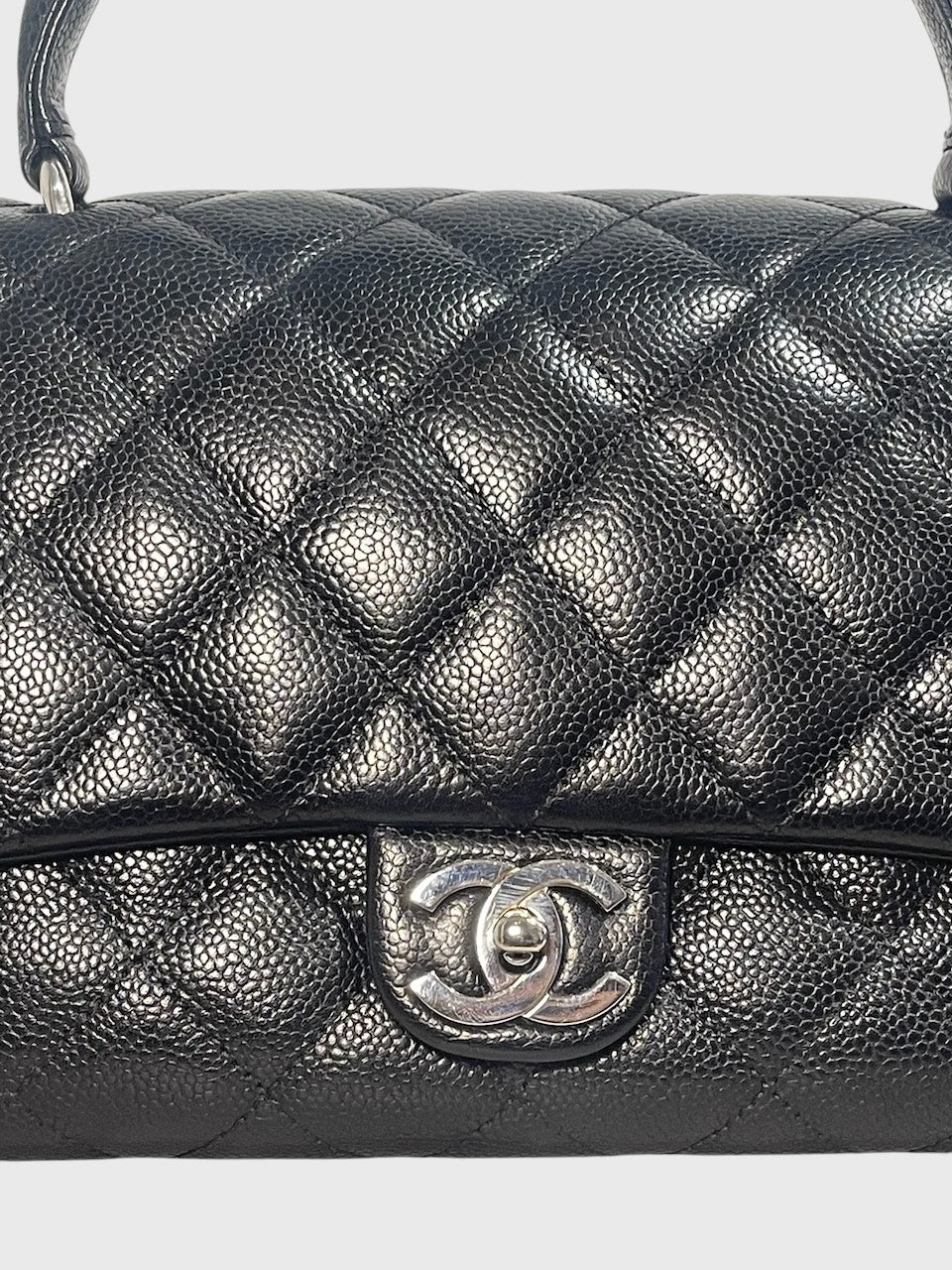 Sac Chanel Coco Top Handle noir