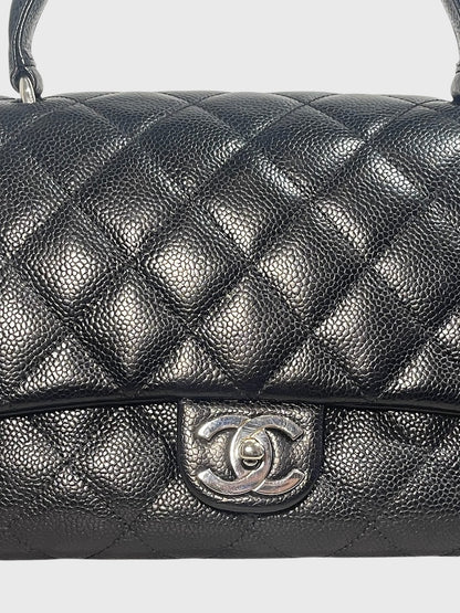 Sac Chanel Coco Top Handle noir
