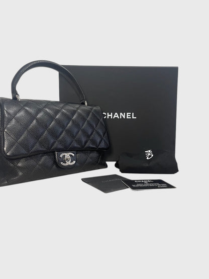 Sac Chanel Coco Top Handle noir