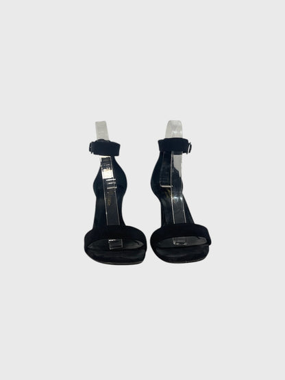 Sandales Saint Laurent noires T.36,5