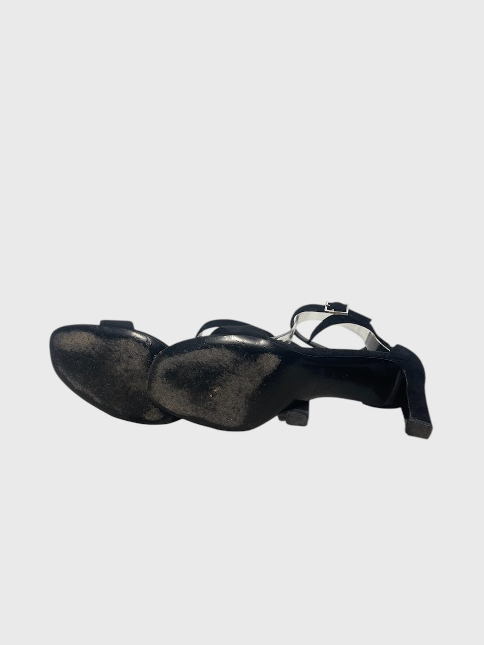Sandales Saint Laurent noires T.36,5