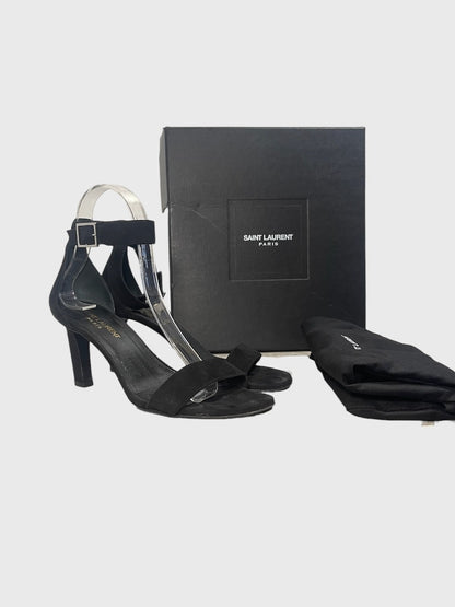 Sandales Saint Laurent noires T.36,5