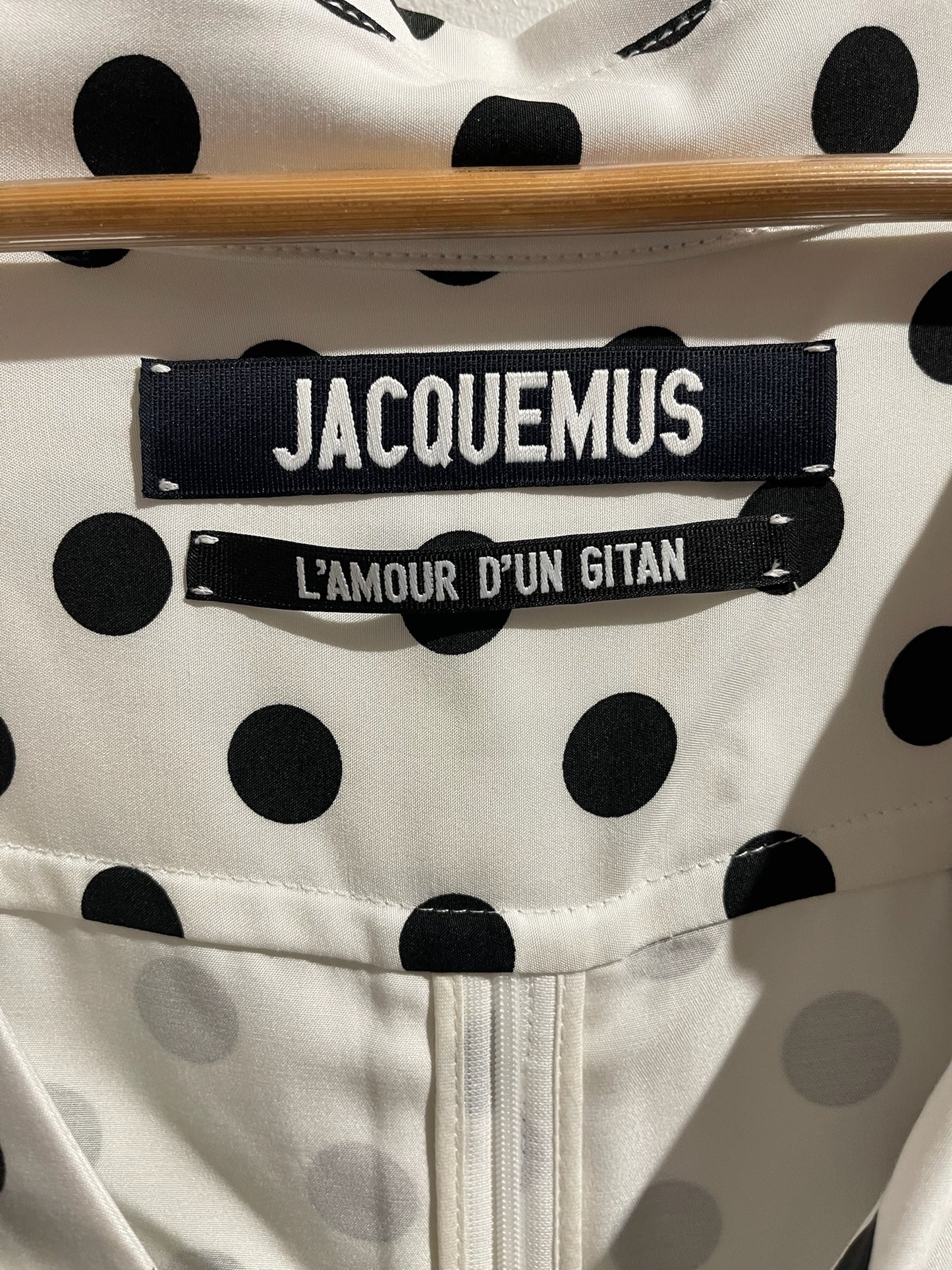 Chemise Jacquemus à pois T.36