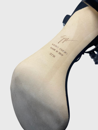 Sandales Giuseppe Zanotti noires T.37.5