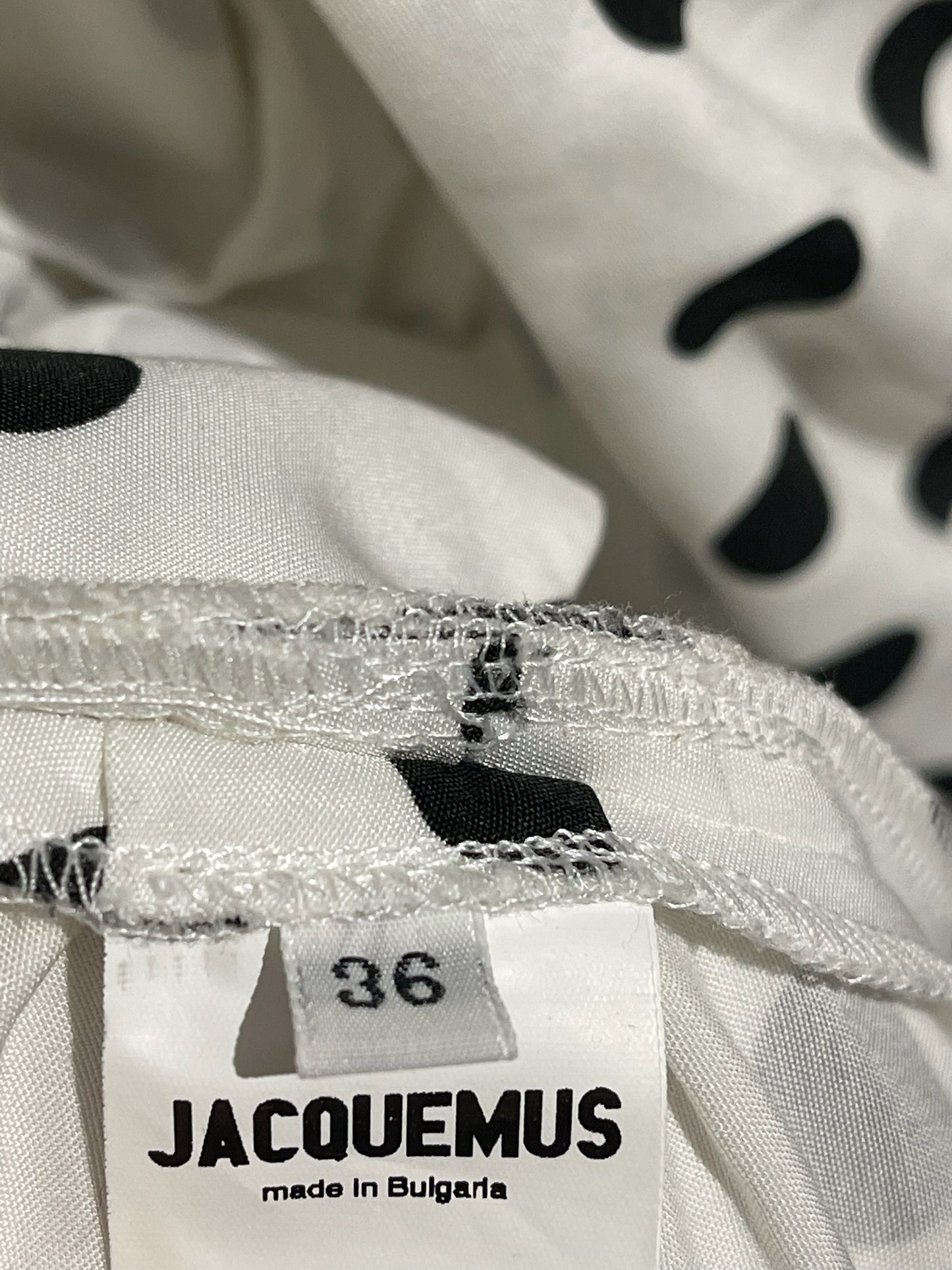 Chemise Jacquemus à pois T.36