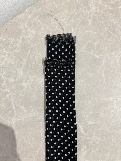 Cravate Saint Laurent noire