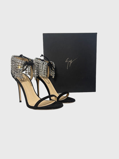 Sandales Giuseppe Zanotti noires T.37.5