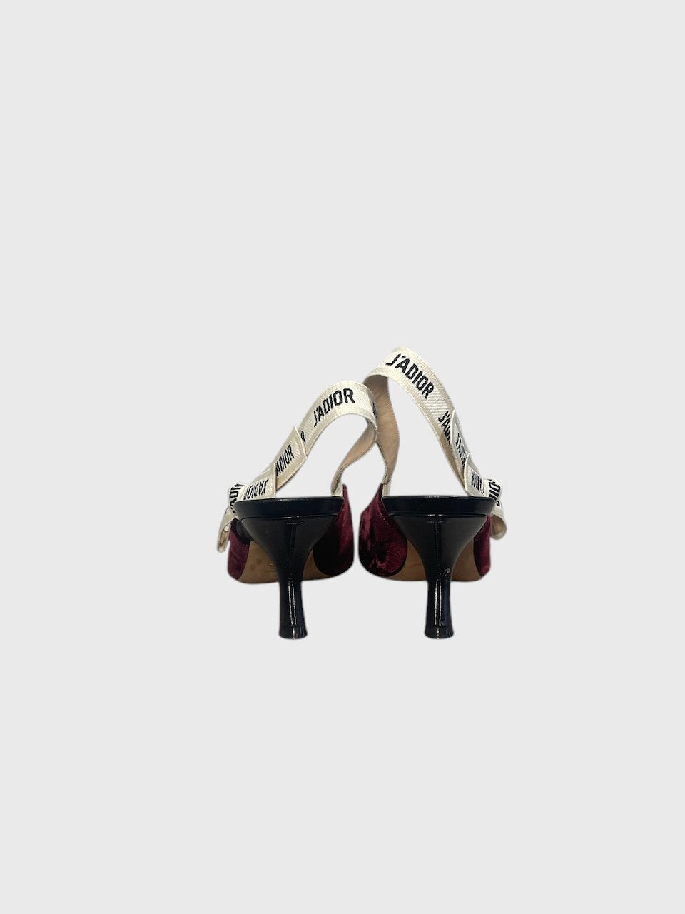 Escarpins Dior J'adior bordeaux T.37.5