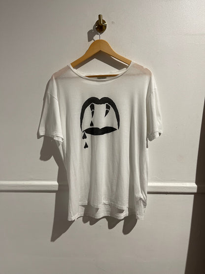 T-shirt Saint Laurent blanc T.M