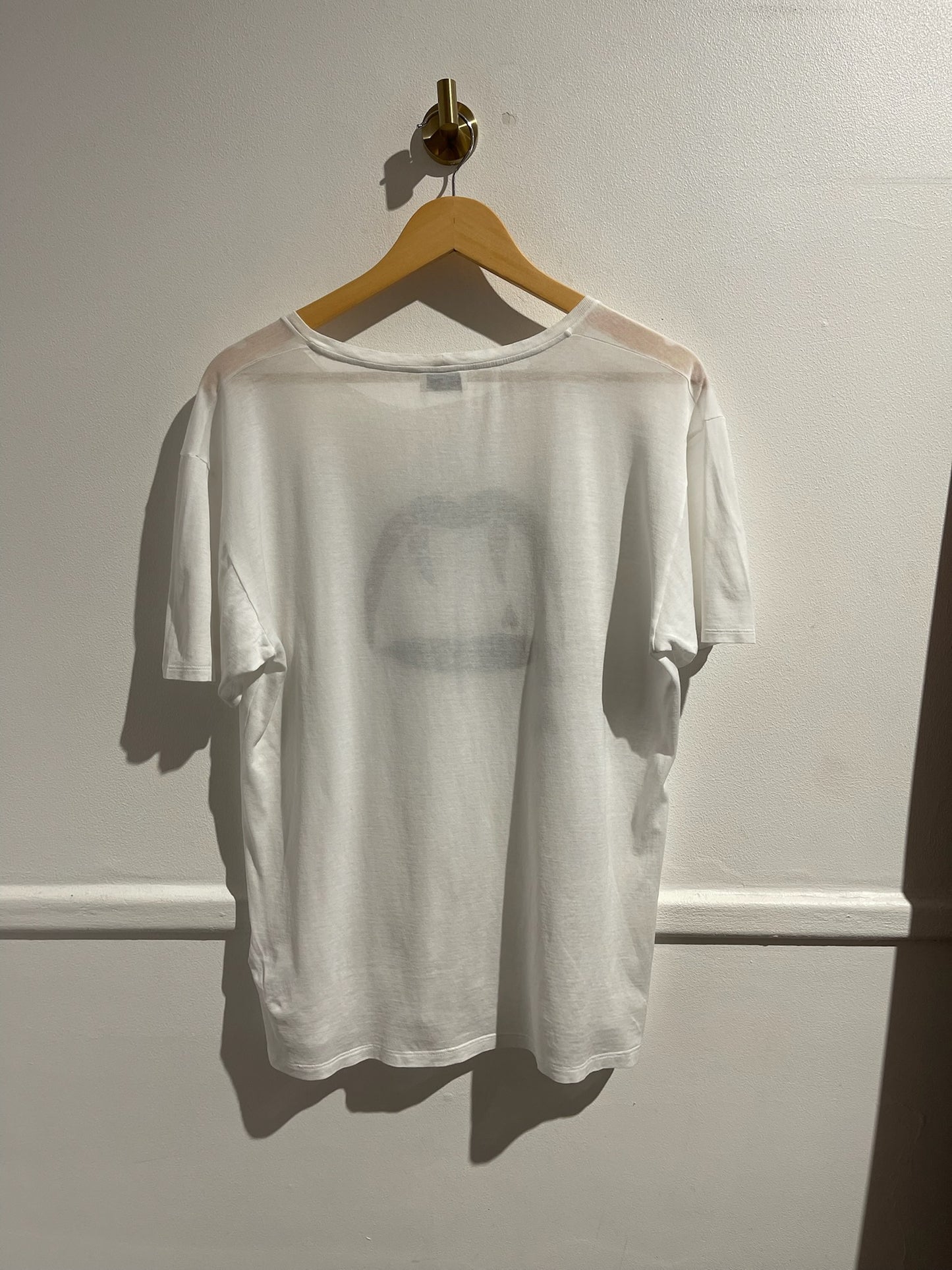 T-shirt Saint Laurent blanc T.M