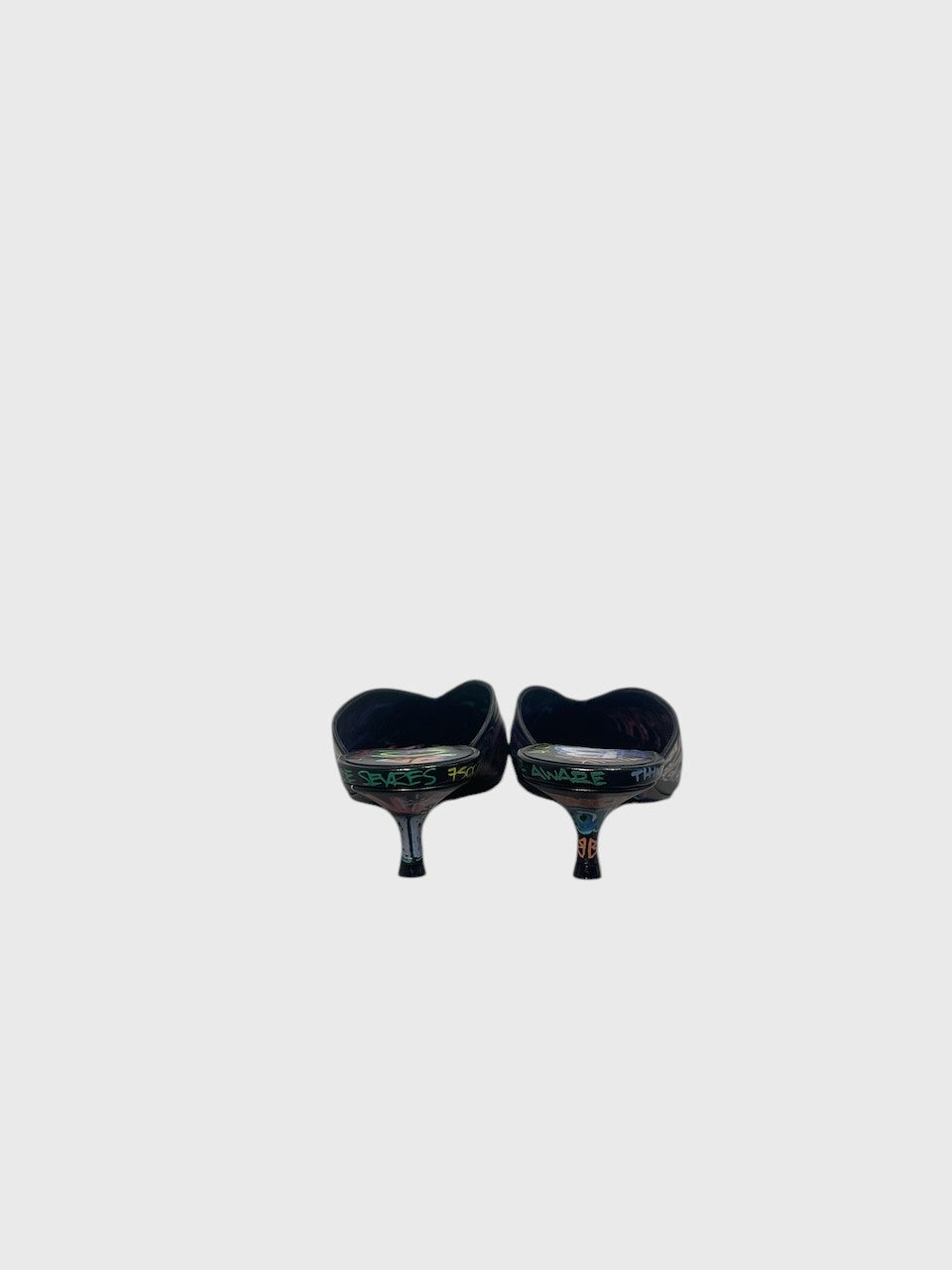 Mules Balenciaga Knife noires T.37,5