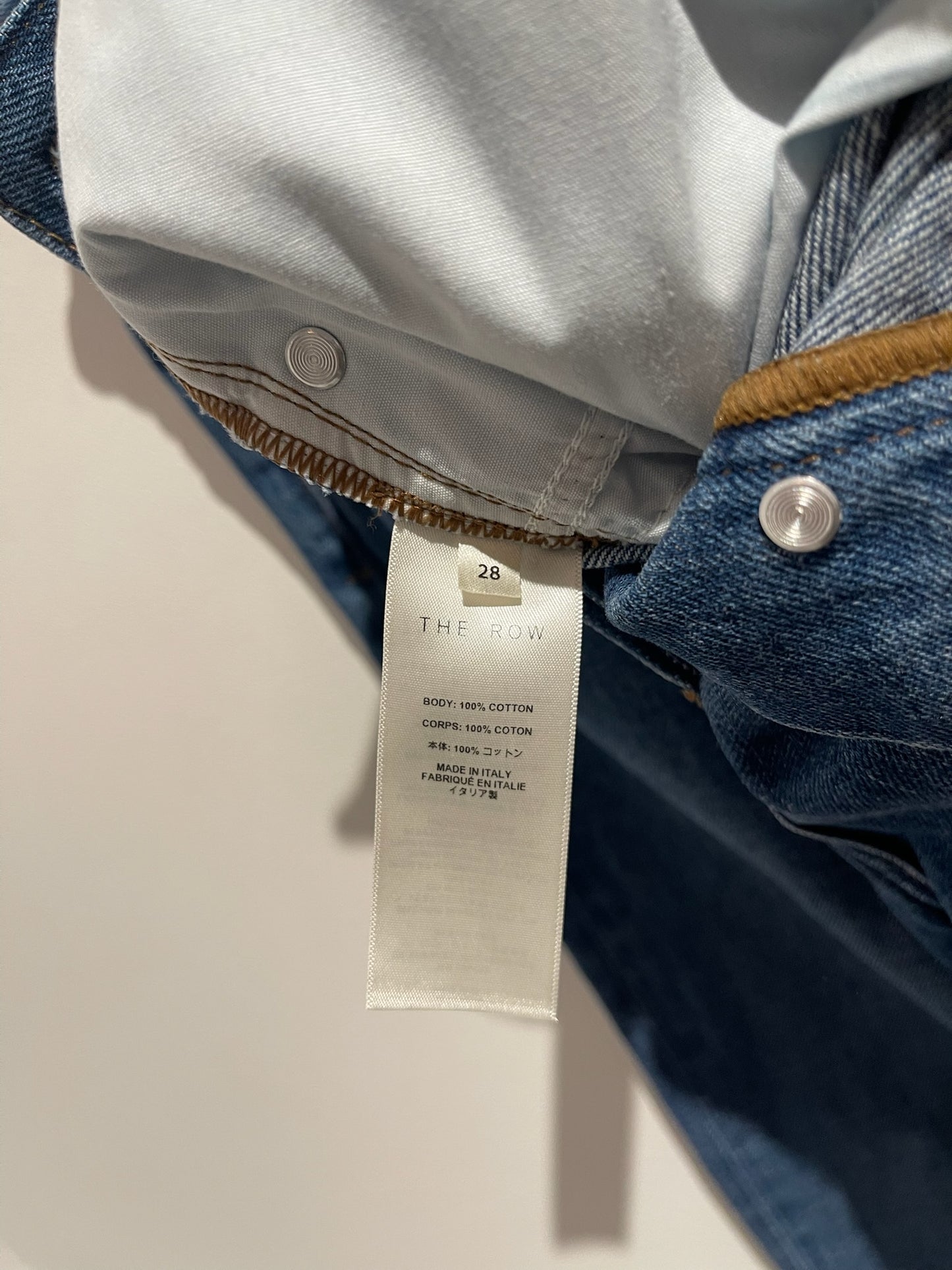 Jeans The Row bleu T.38