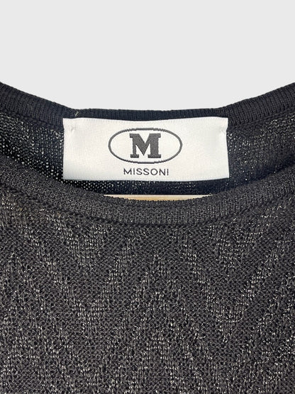 Robe Missoni noire T.L
