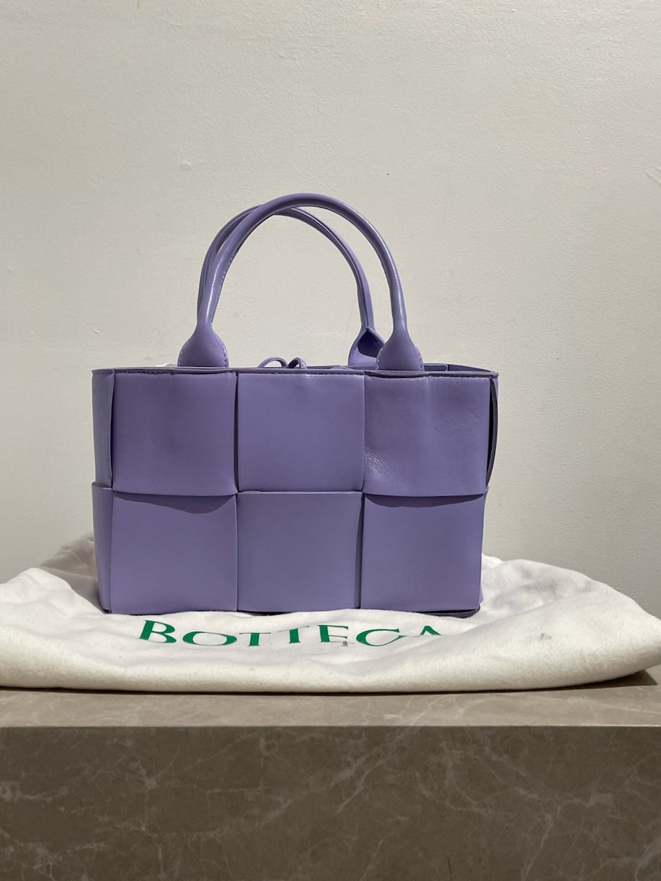 Sac Bottega Veneta Arco violet NEUF