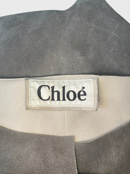 Manteau Chloé gris T.36