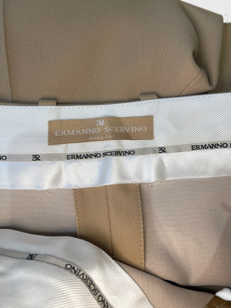 Pantalon Ermanno Scervino beige T.36