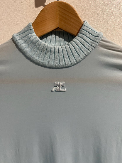 Top Courrèges bleu T.S