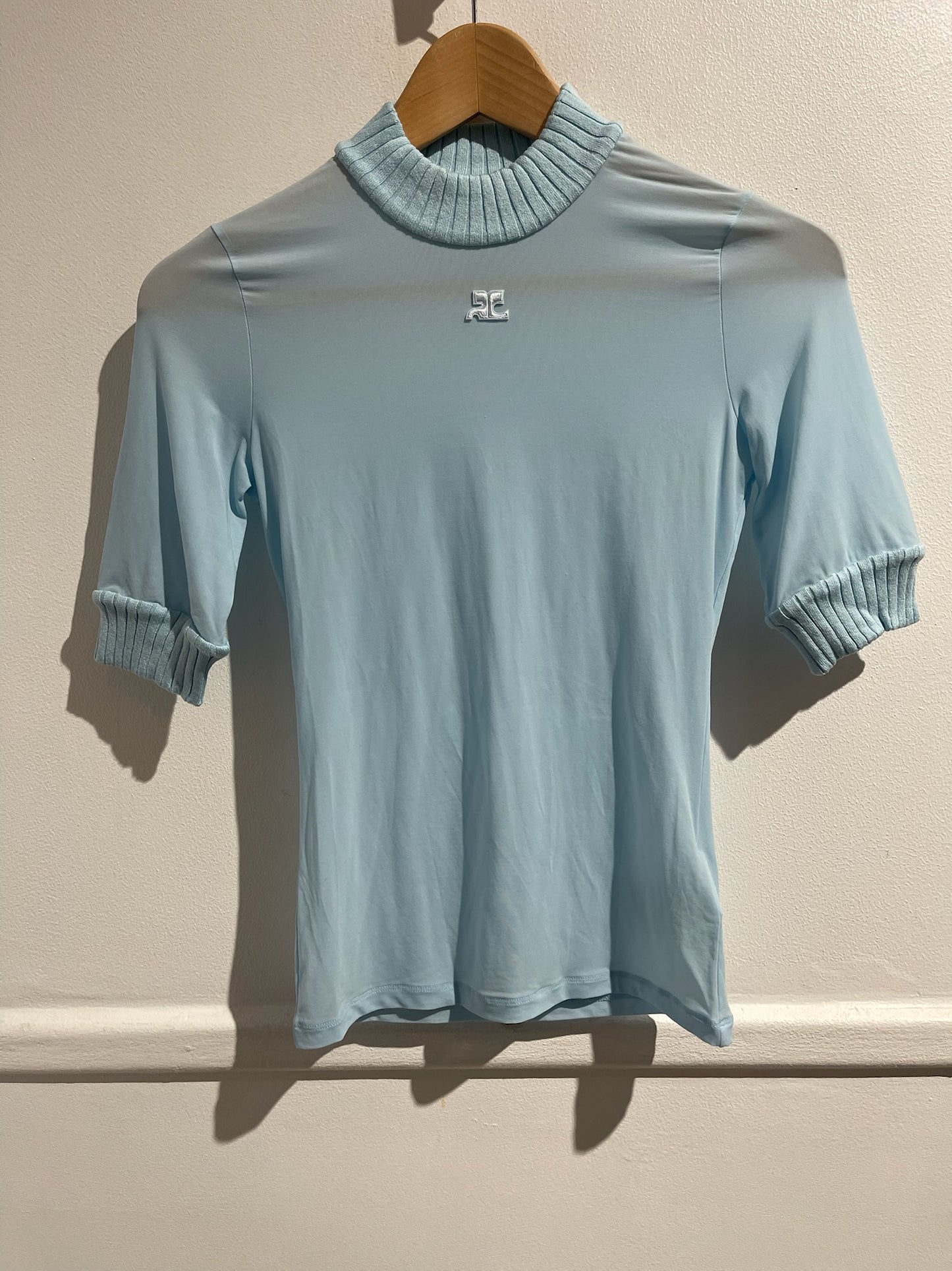 Top Courrèges bleu T.S