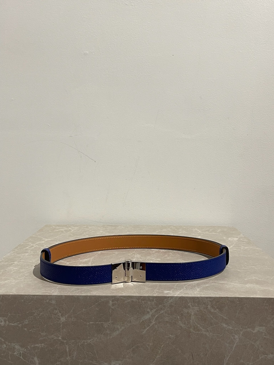 Ceinture Hermes bleue NEUVE