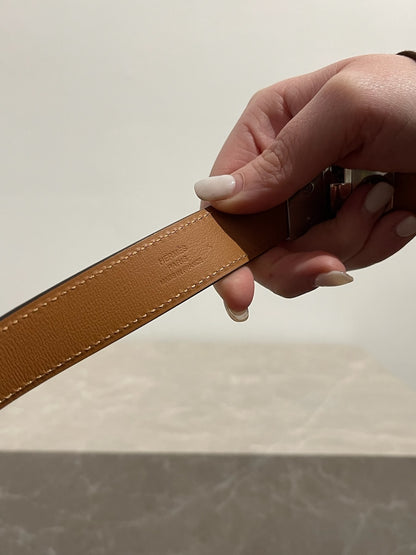 Ceinture Hermes bleue NEUVE