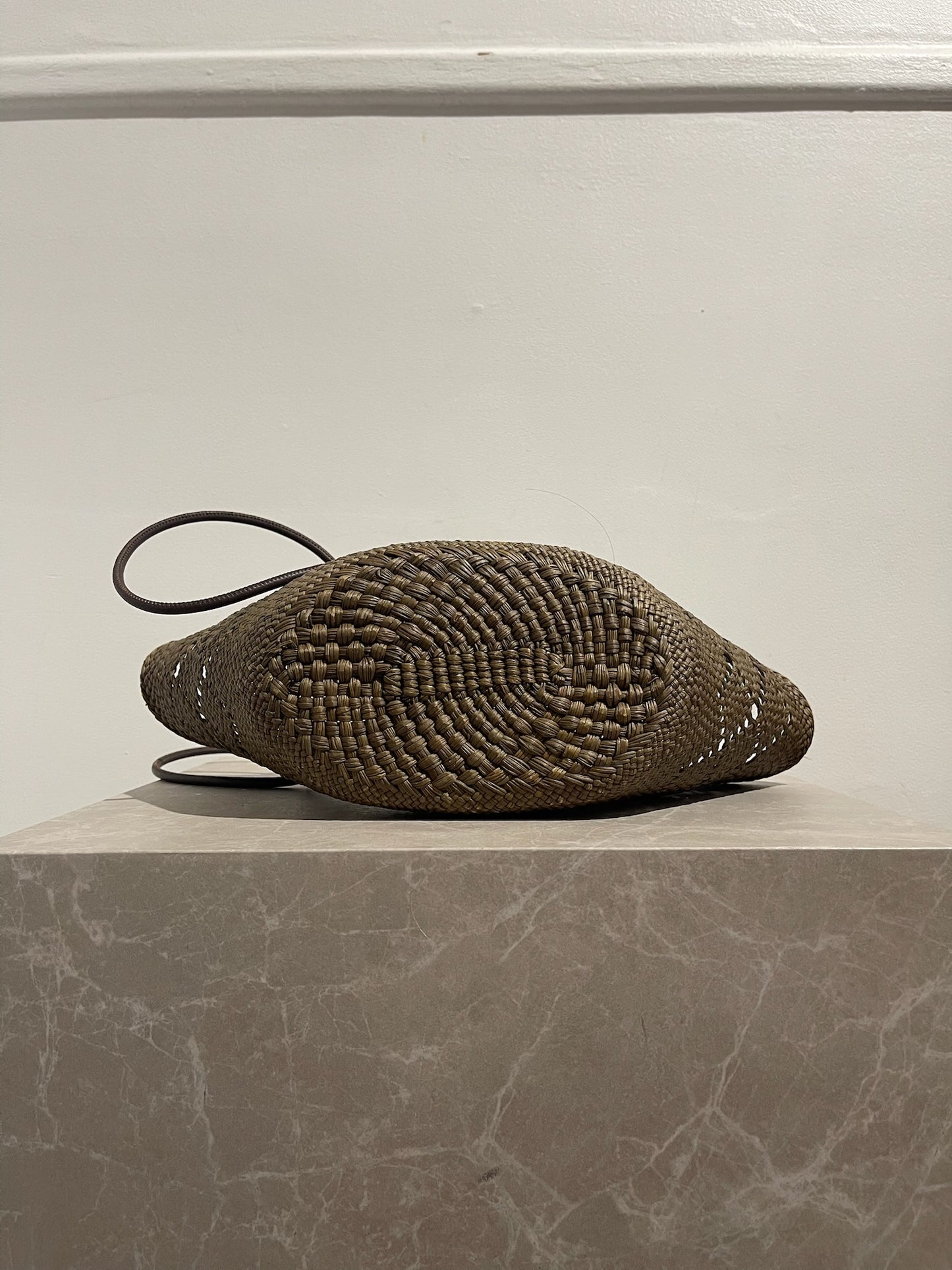 Sac Loewe panier Anagram kaki