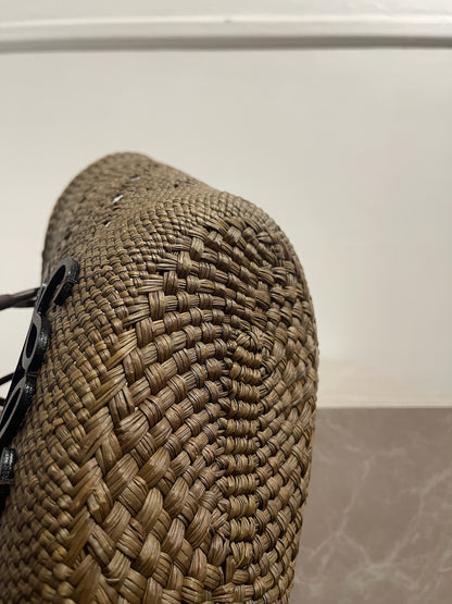 Sac Loewe panier Anagram kaki