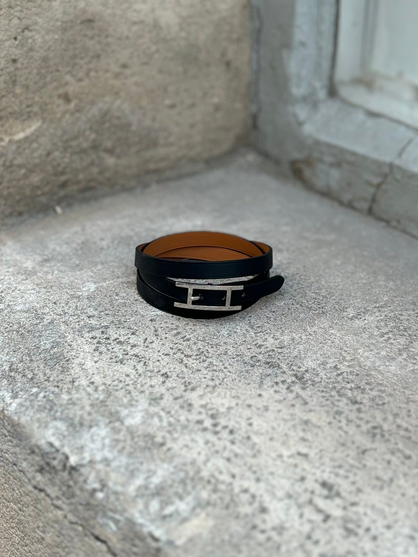 Bracelet Hermes Behapi noir