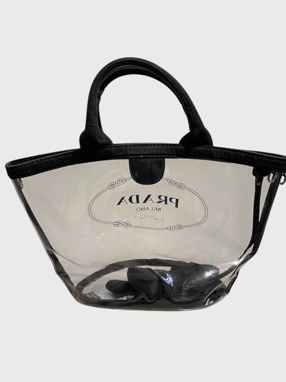 Sac Prada Canapa Transparent