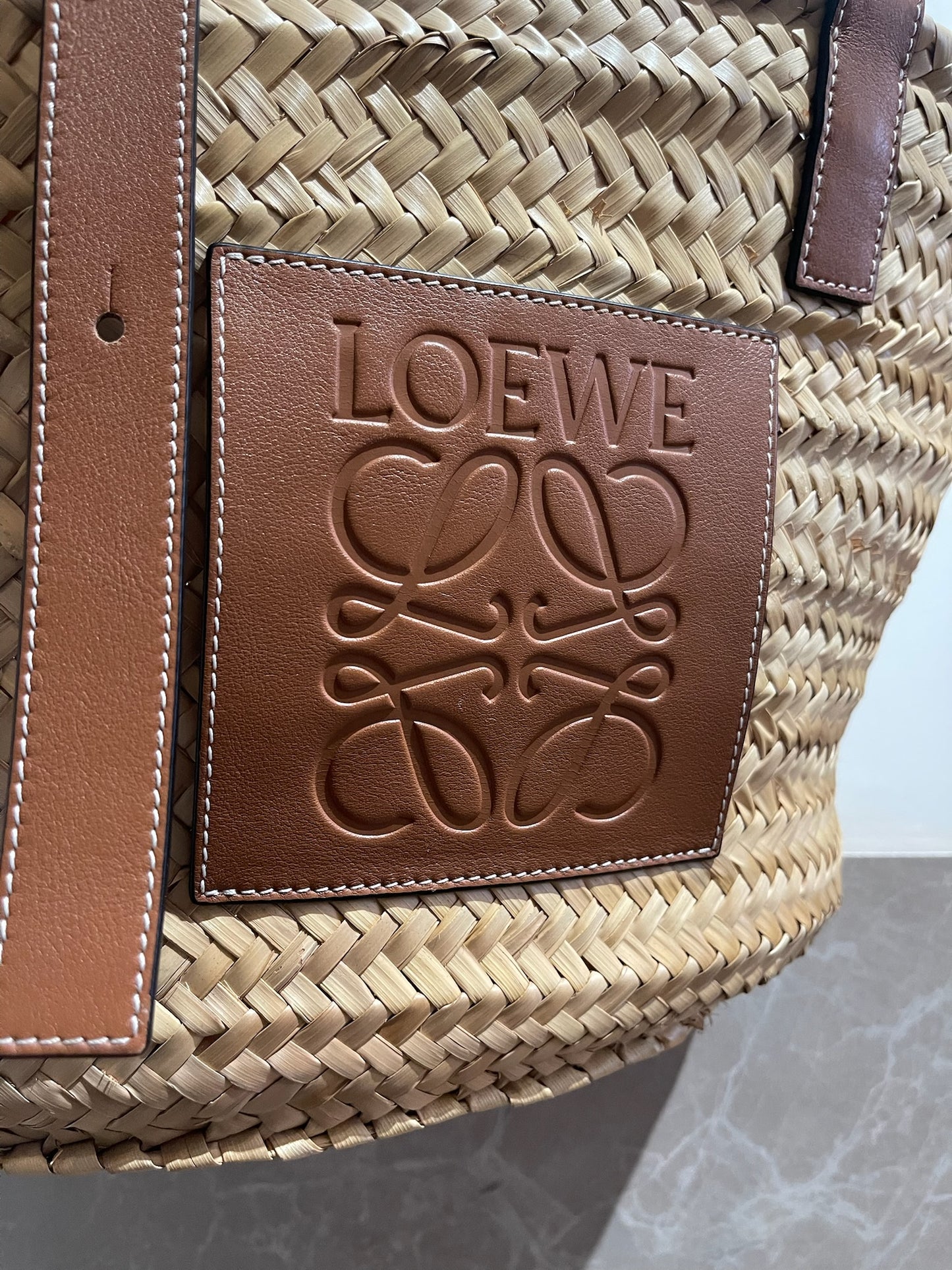 Sac Loewe panier Anagram