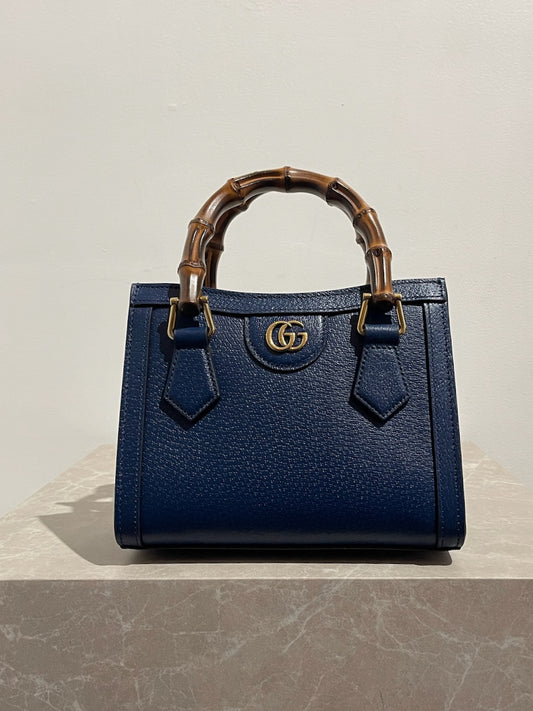 Sac Gucci Diana bleu NEUF