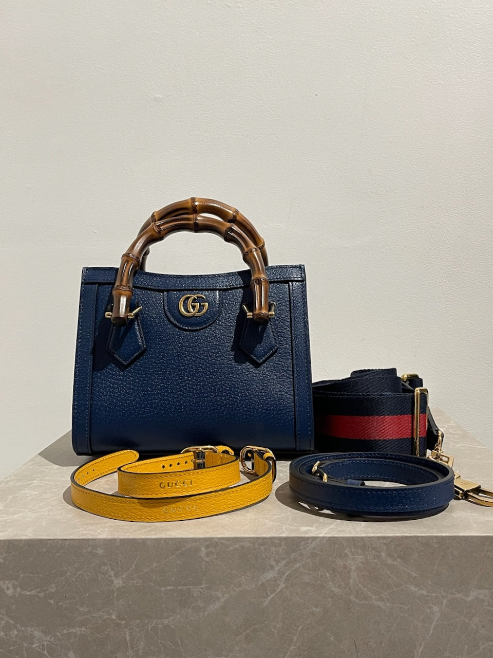 Sac Gucci Diana bleu NEUF