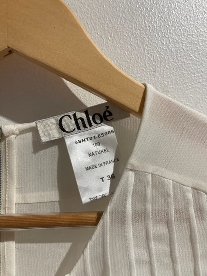 Blouse Chloé blanche T.36