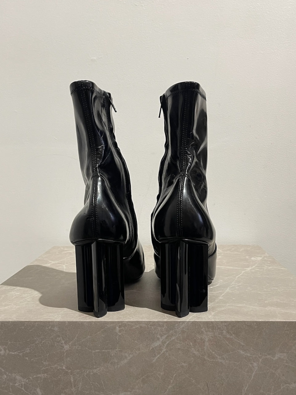 Bottines Louis Vuitton Silhouette T.38