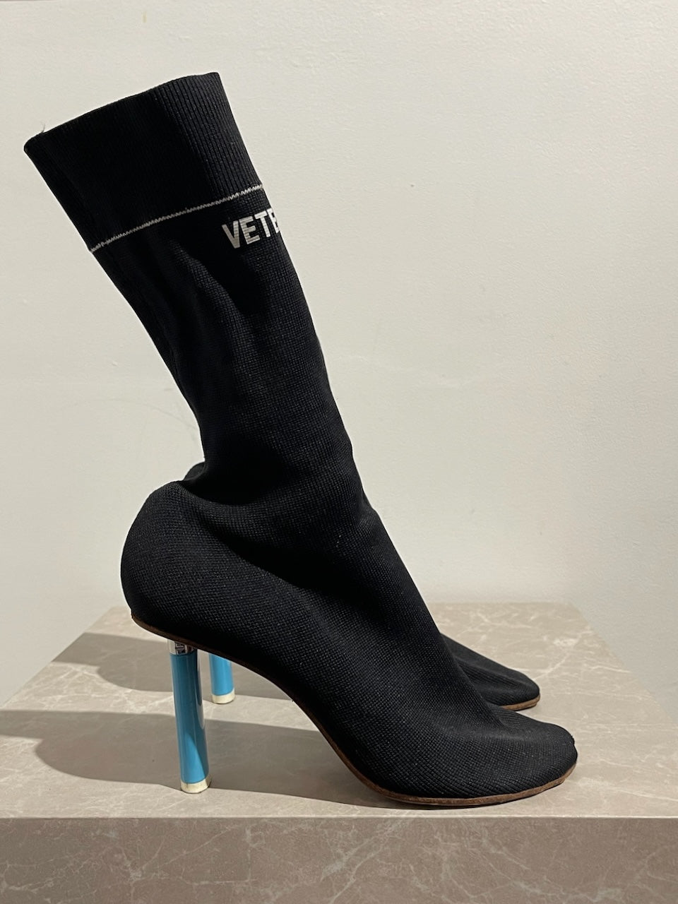 Bottes VETEMENTS noires T.38