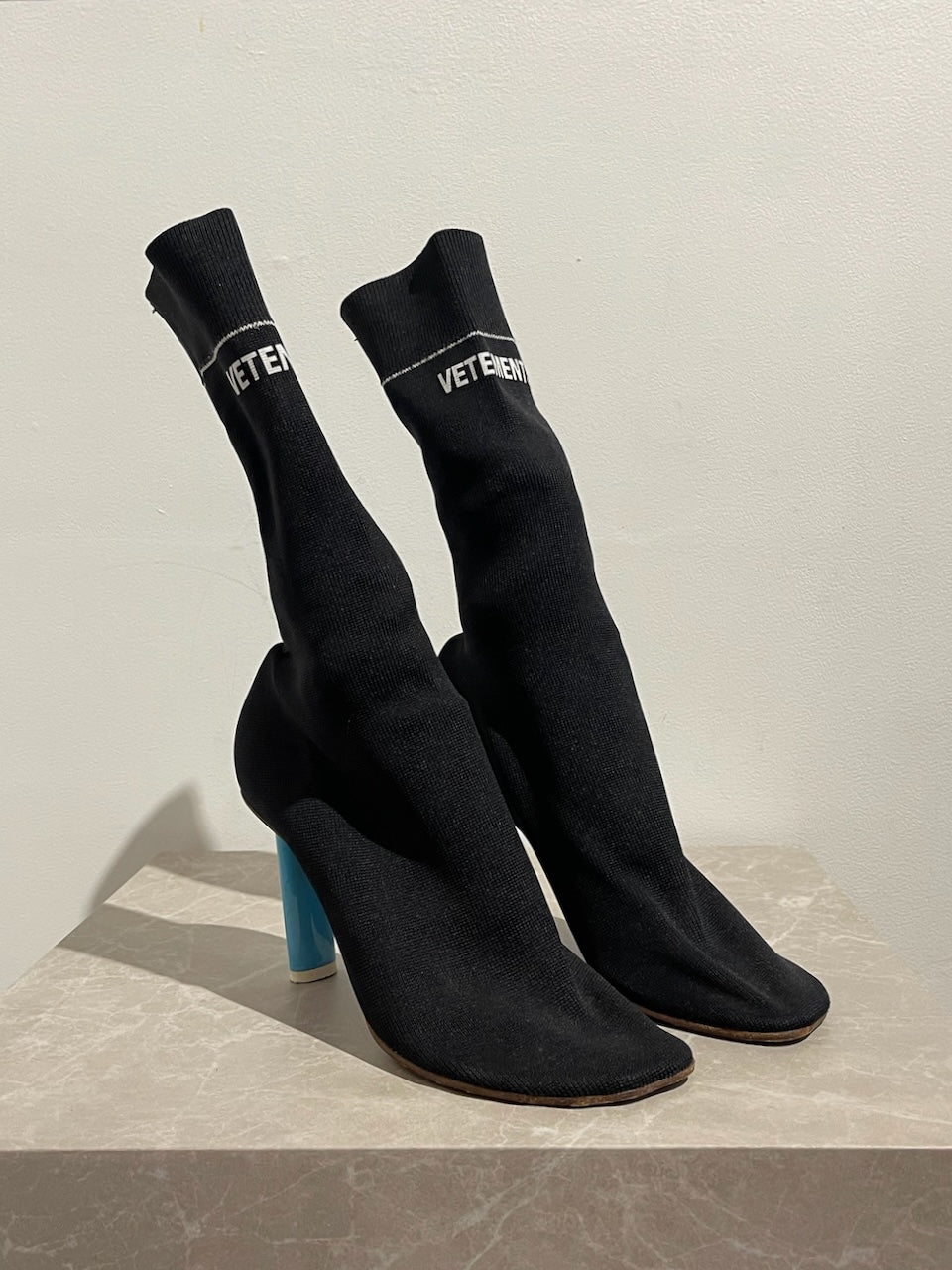 Bottes VETEMENTS noires T.38