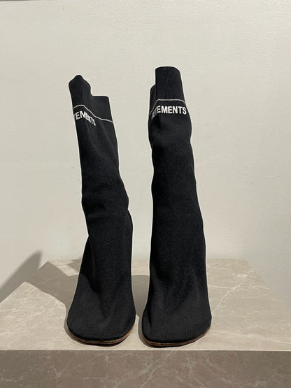 Bottes VETEMENTS noires T.38