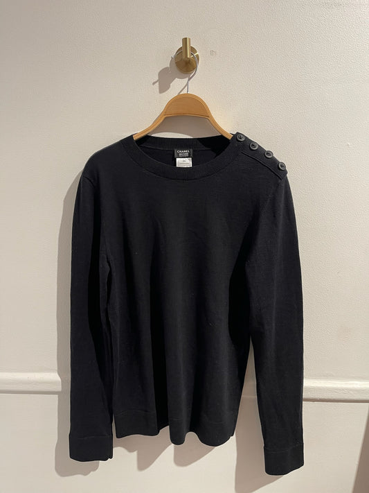 Pull Chanel noir T.S