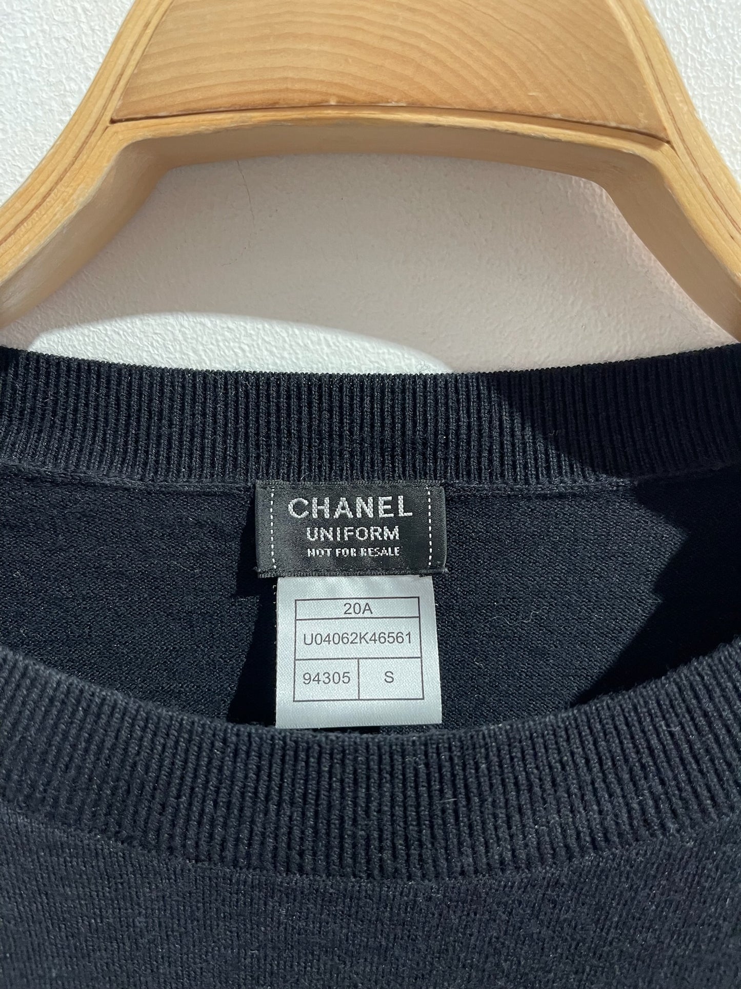 Pull Chanel noir T.S